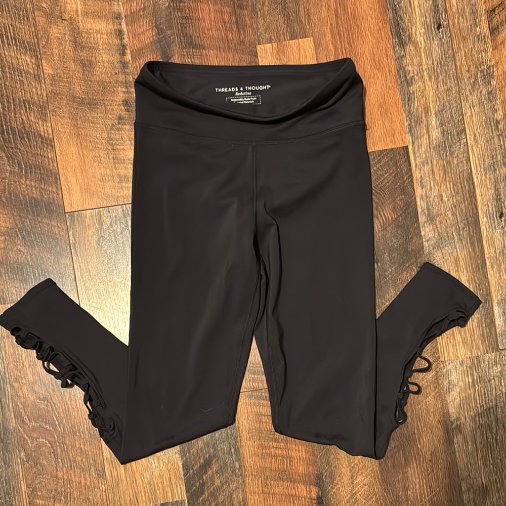 Threads 4 Thought Black Athletic Leggings